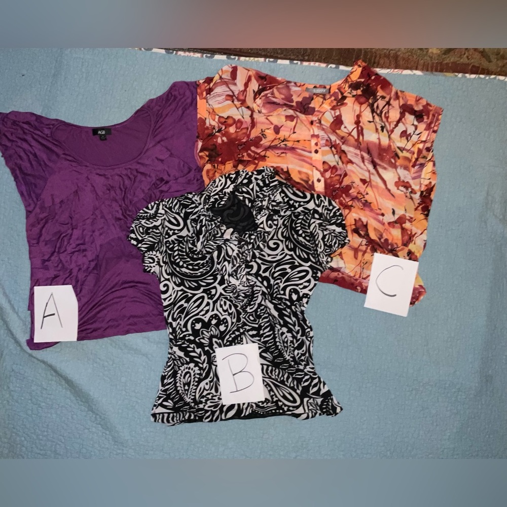 Pro casual tops, short sleeve blouses, camisoles,
